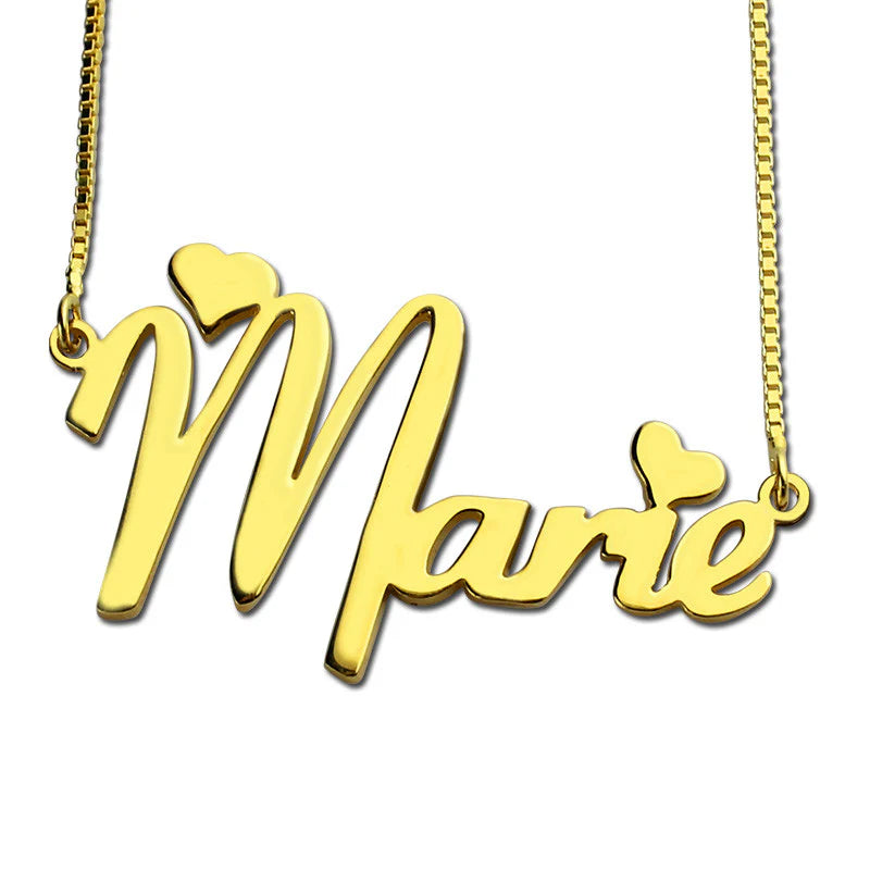 Personalized Name Necklace Stainless Steel-CustomLove