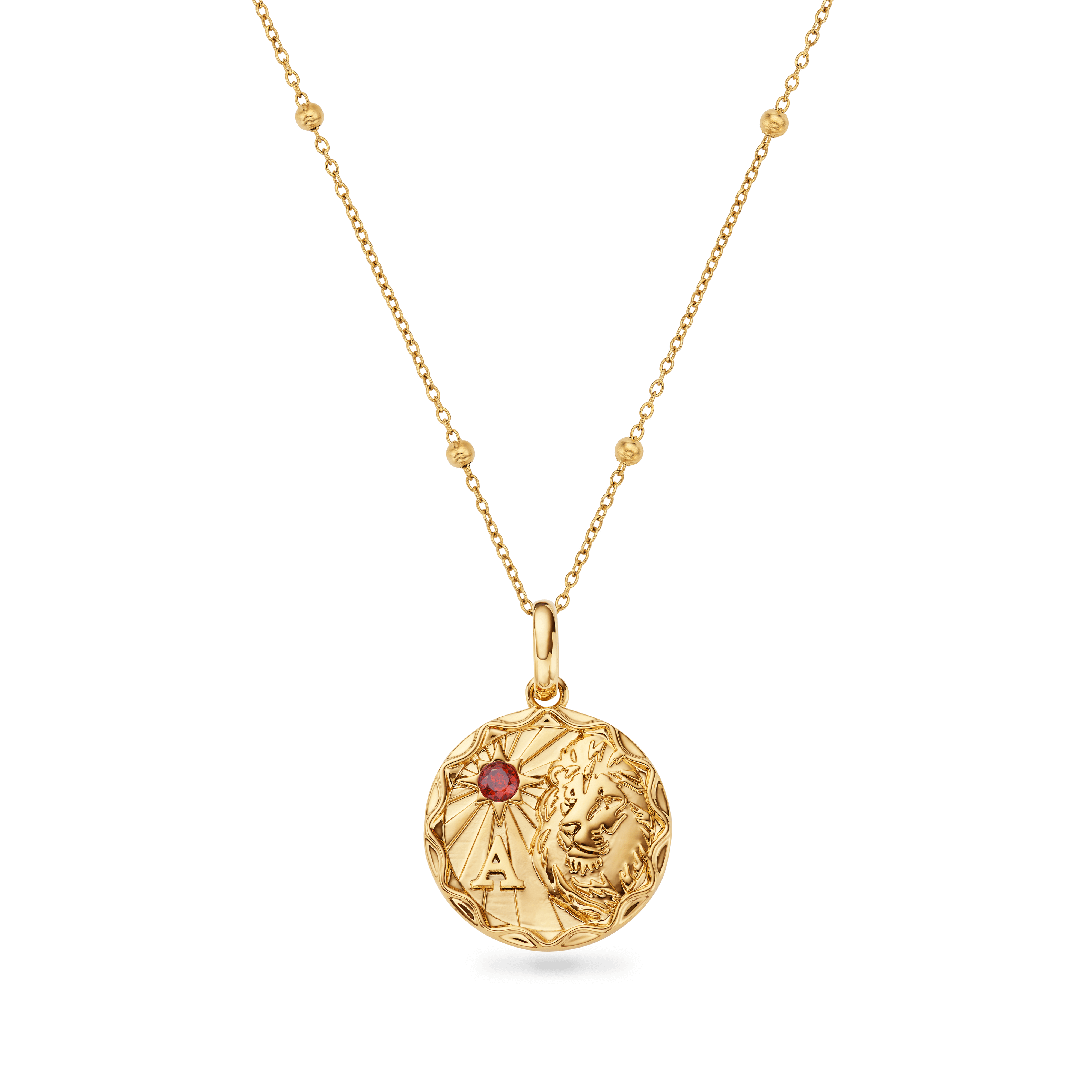 Custom Zodiac Coin Necklace-CustomLove