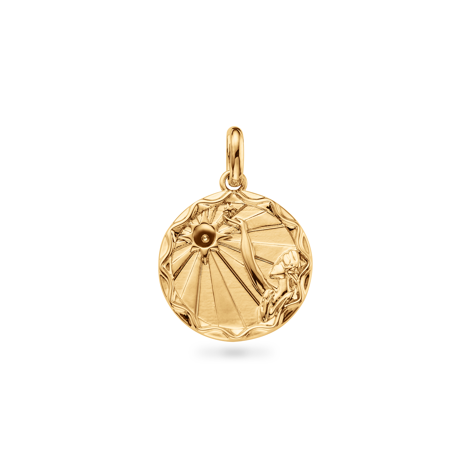 Custom Zodiac Coin Necklace-CustomLove