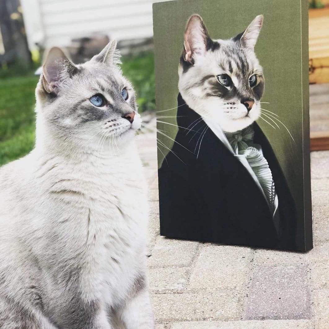 The Ambassador - Custom Pet Canvas-CustomLove