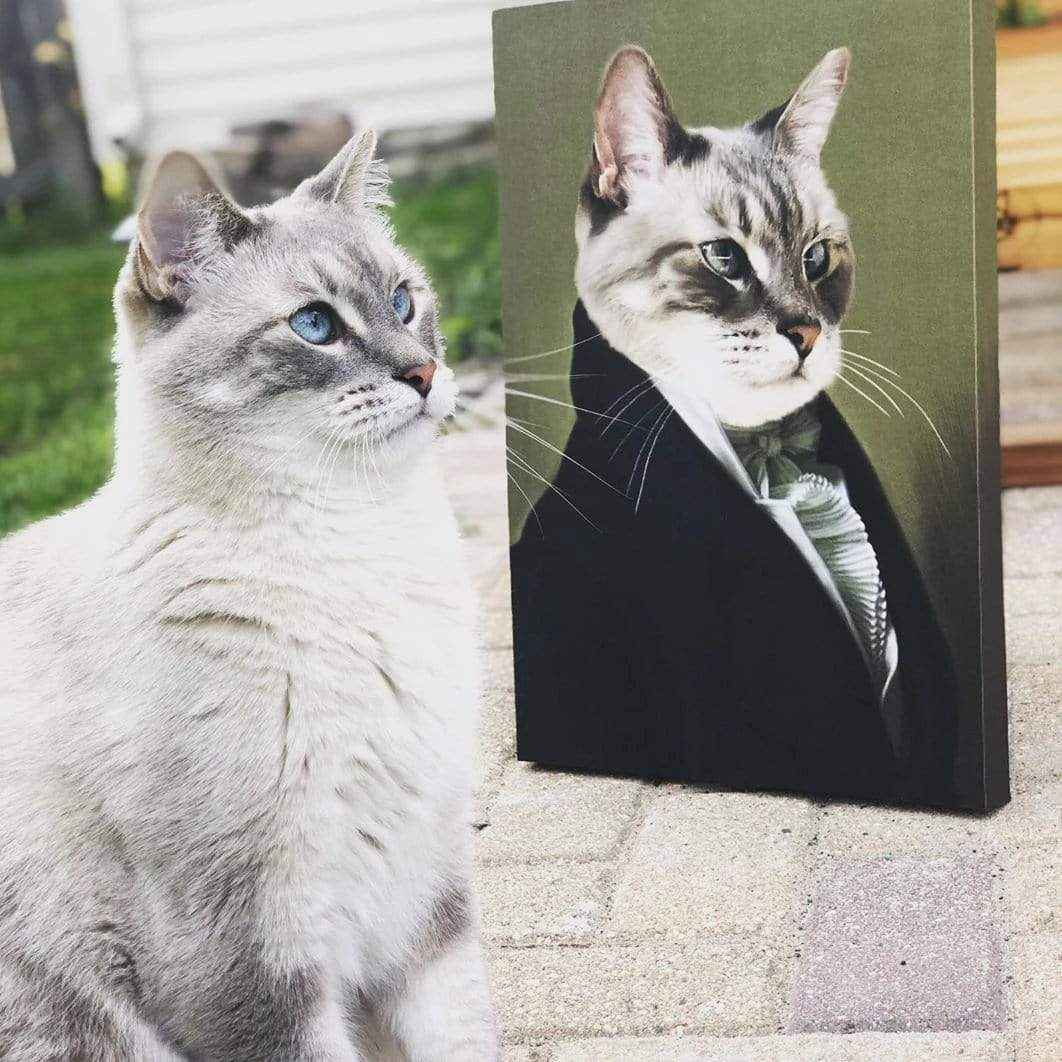 The Ambassador - Custom Pet Canvas - CustomLove