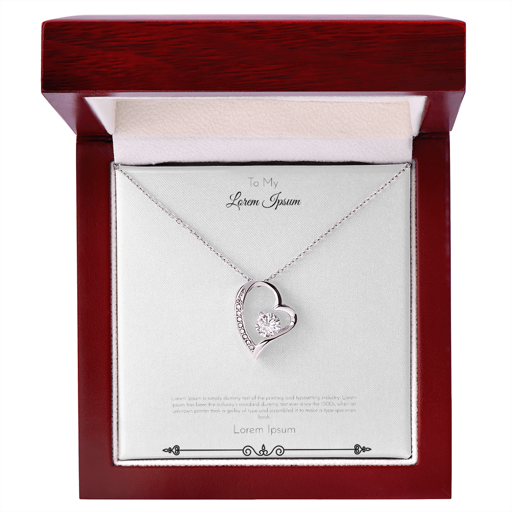 Heart Forever Love Necklace