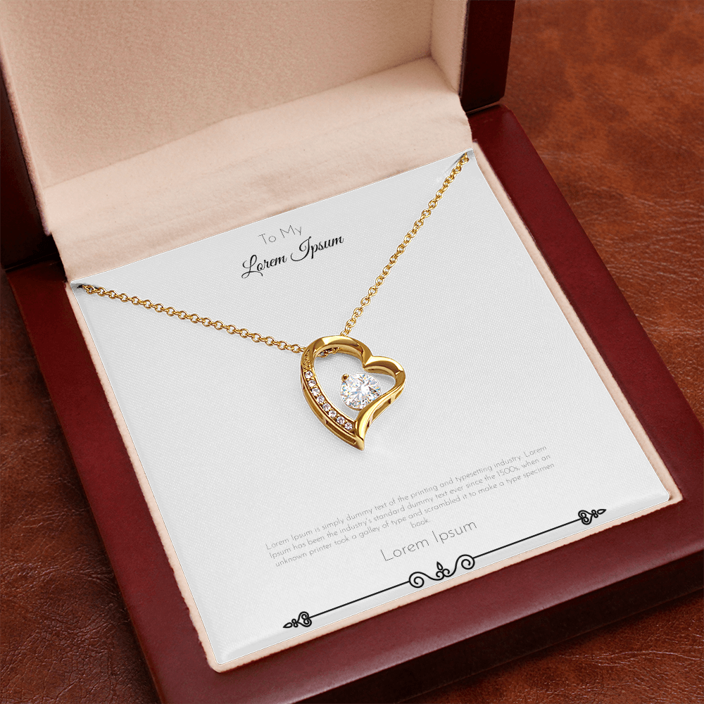 Heart Forever Love Necklace
