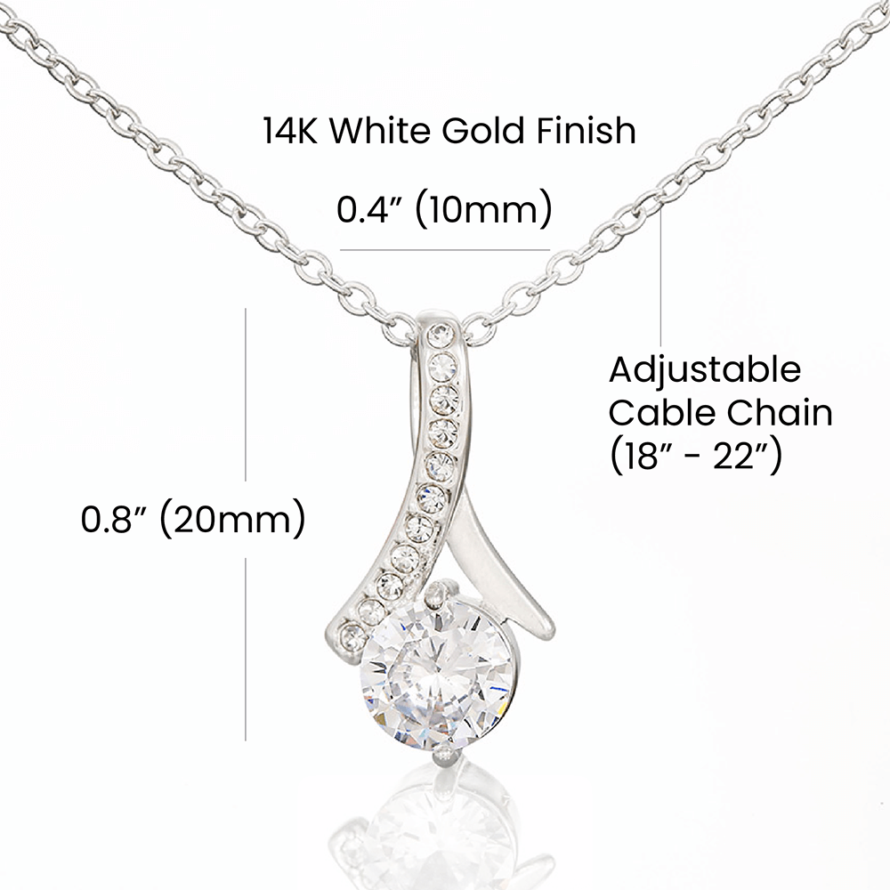 Apology Gift For Her - I Take Full Responsibility - Alluring Beauty Necklace-CustomLove