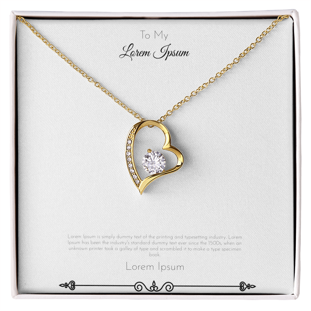 Heart Forever Love Necklace