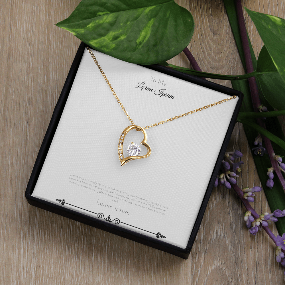 Heart Forever Love Necklace