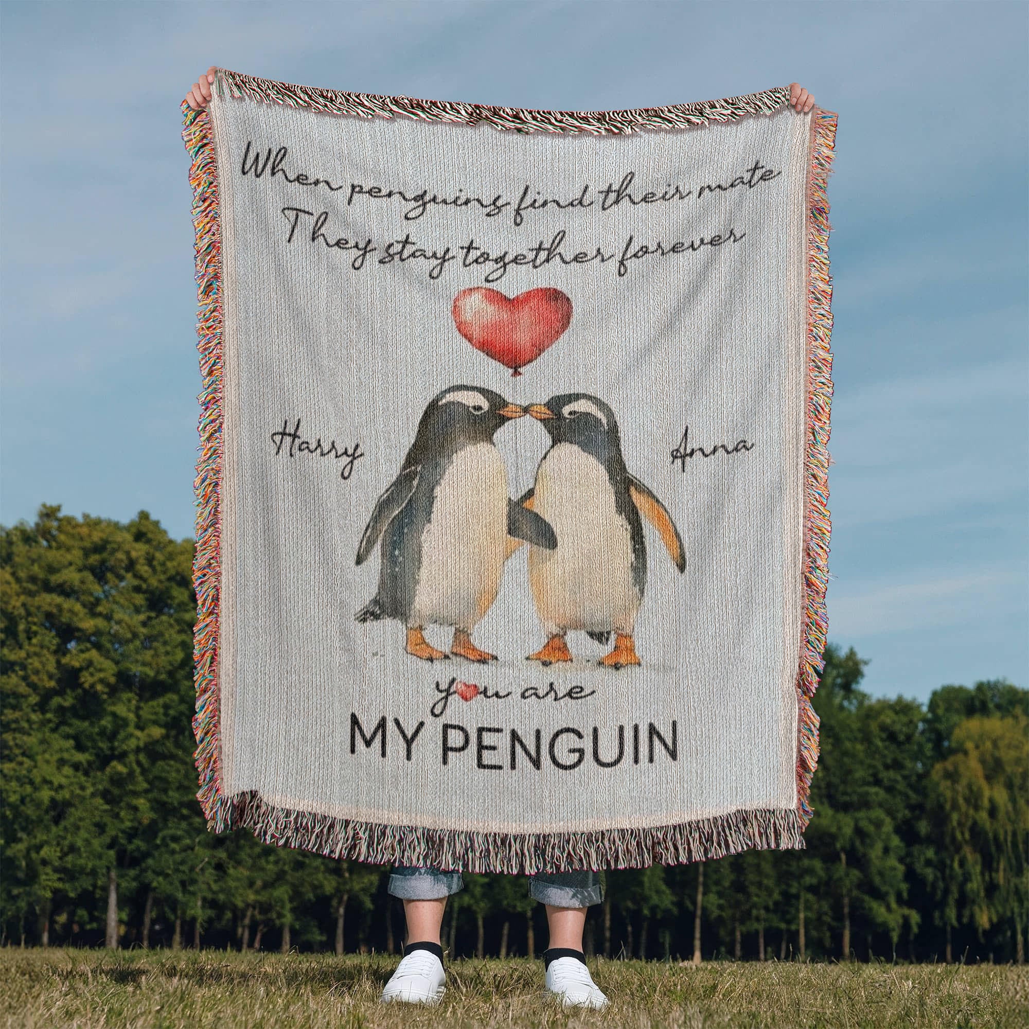 Customized Woven Blanket