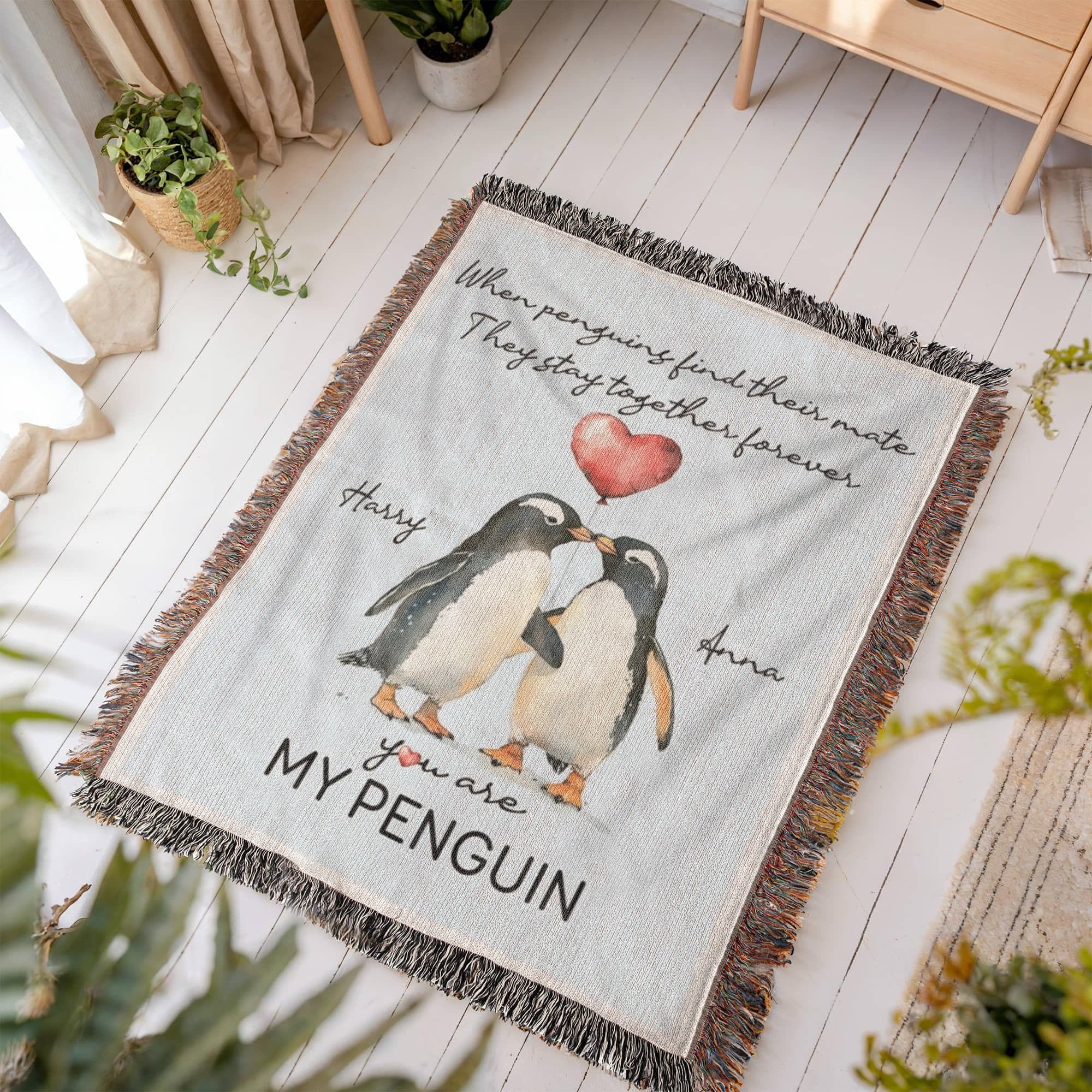 Customized Woven Blanket