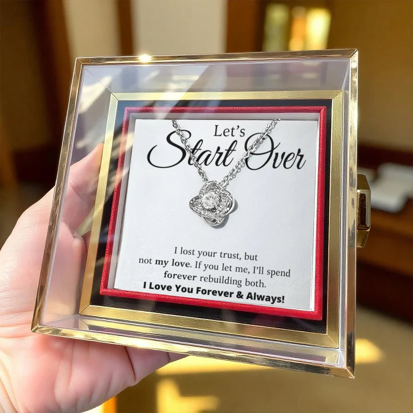 Anniversary necklace for women