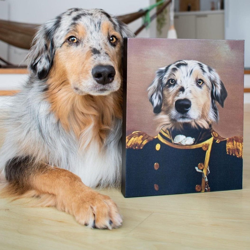 The Admiral - Custom Pet Canvas-CustomLove
