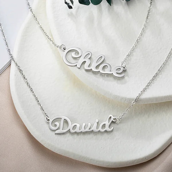 Custom Double Layer Names Necklace-CustomLove