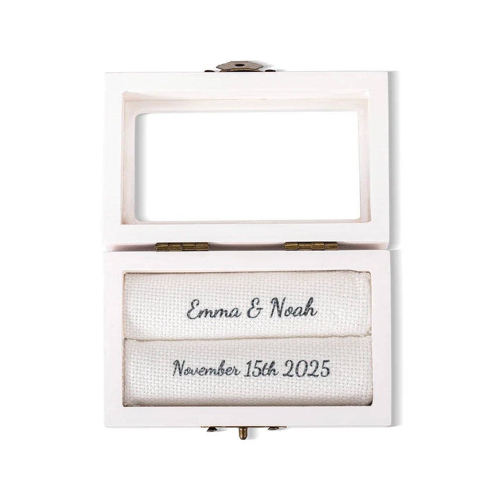 Vowcrest - Custom wooden ring box-CustomLove
