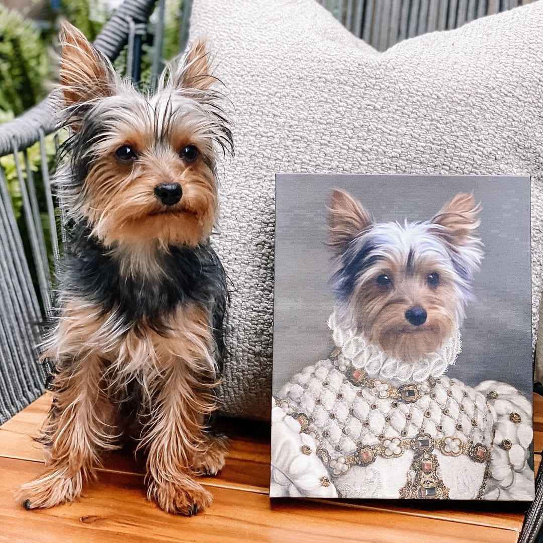 The Princess - Custom Pet Canvas - CustomLove
