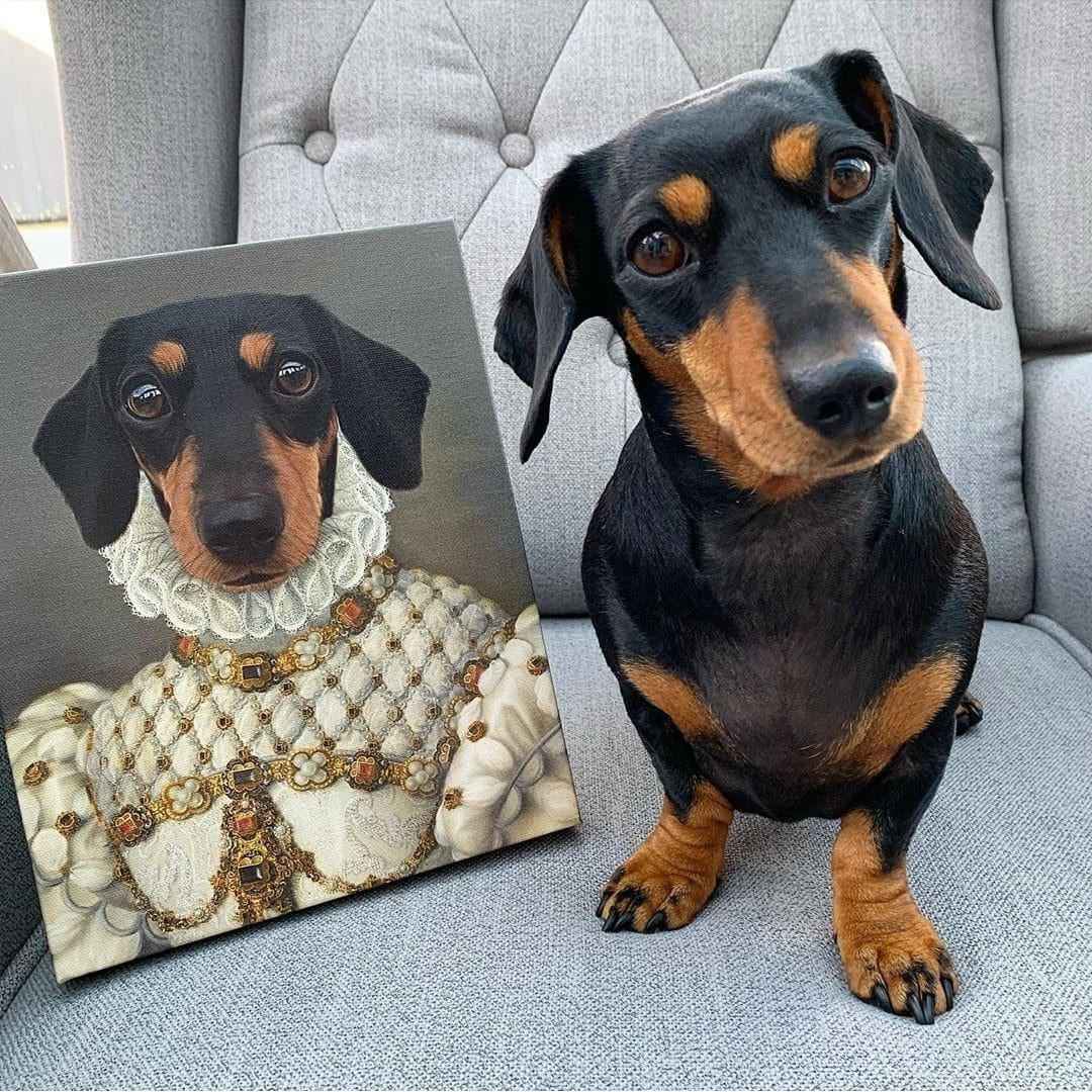 The Princess - Custom Pet Canvas - CustomLove