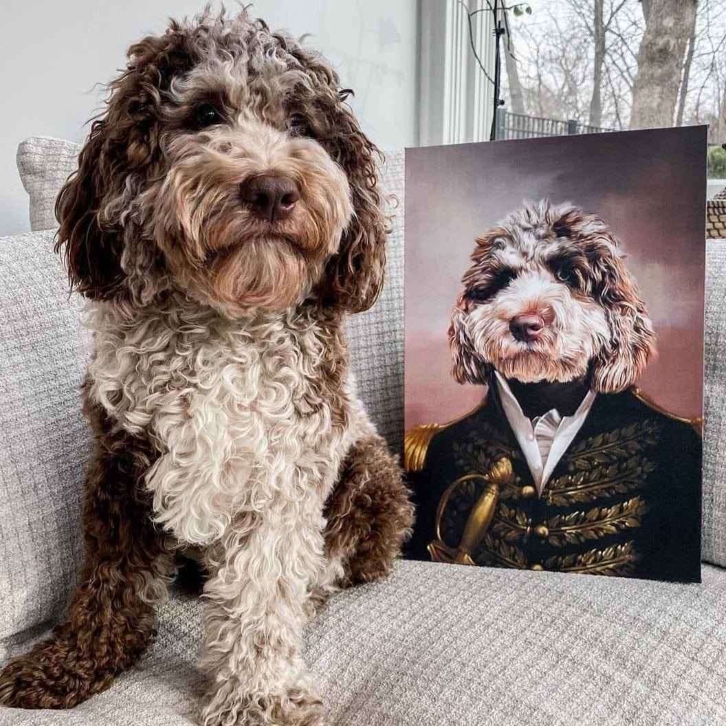 The General - Custom Pet Canvas - CustomLove