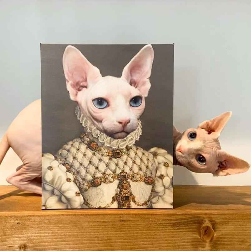The Princess - Custom Pet Canvas - CustomLove