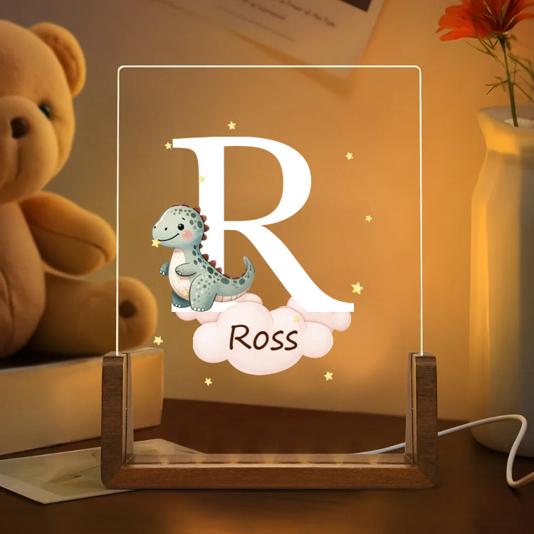 Personalized Cute Animals Kids Gift with Night Light-CustomLove