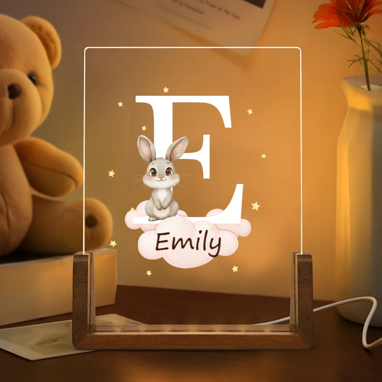 Personalized Cute Animals Kids Gift with Night Light-CustomLove