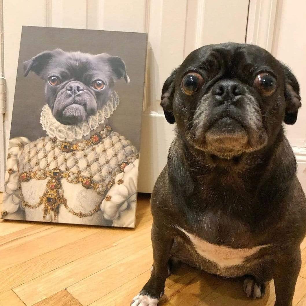 The Princess - Custom Pet Canvas-CustomLove