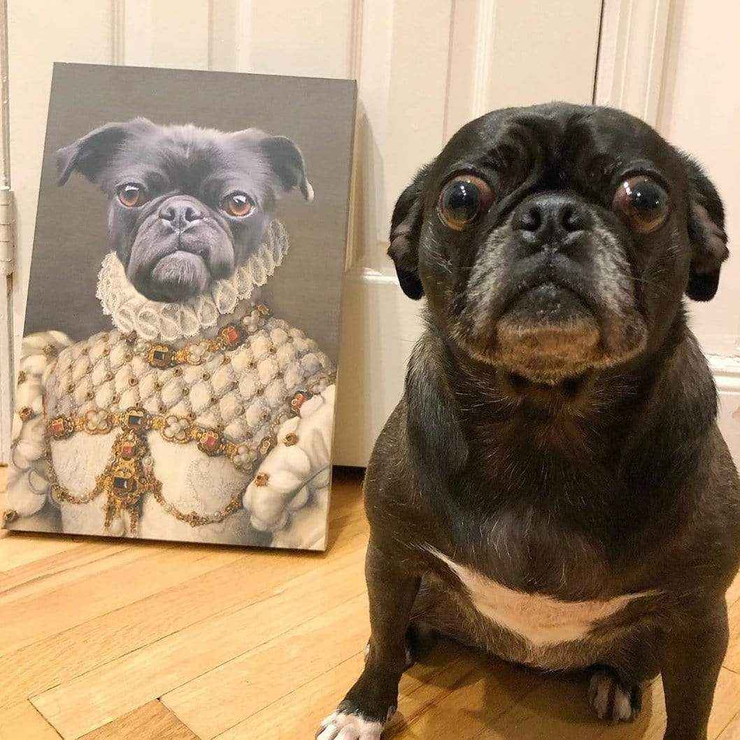 The Princess - Custom Pet Canvas - CustomLove