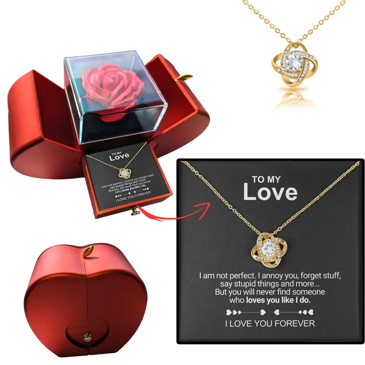Forever Rose - To My Love-CustomLove