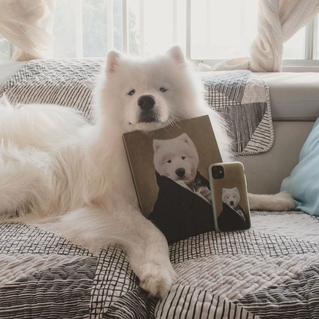 The Ambassador - Custom Pet Canvas-CustomLove