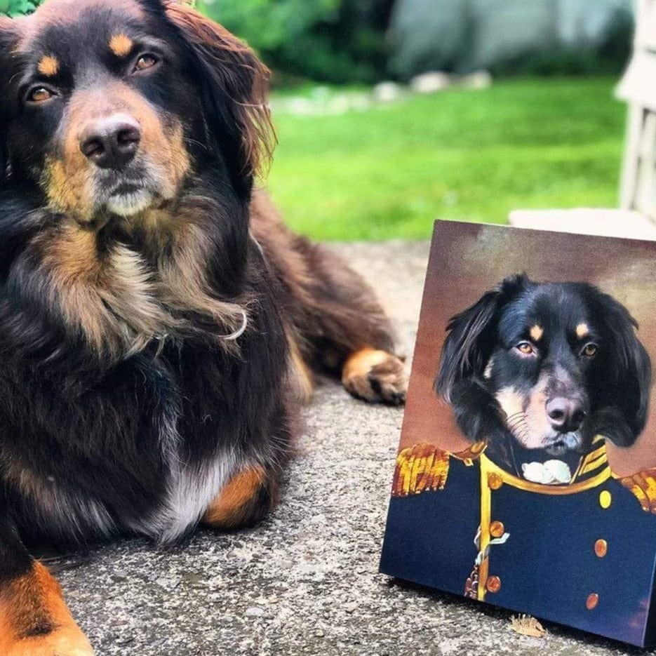 The Admiral - Custom Pet Canvas-CustomLove