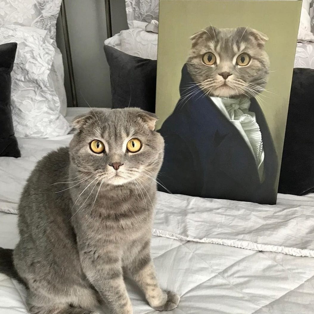 The Ambassador - Custom Pet Canvas-CustomLove