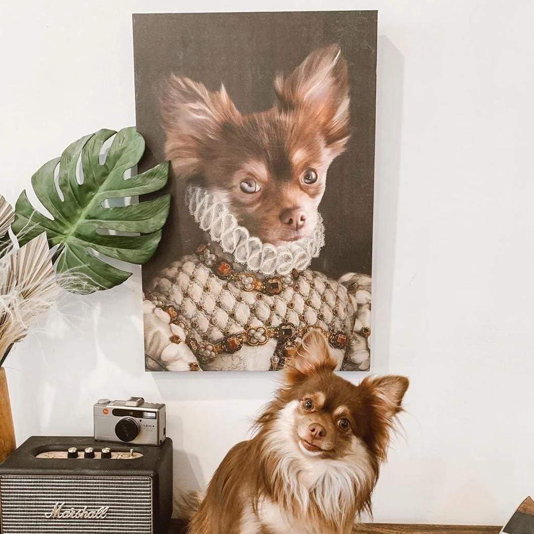 The Princess - Custom Pet Canvas-CustomLove