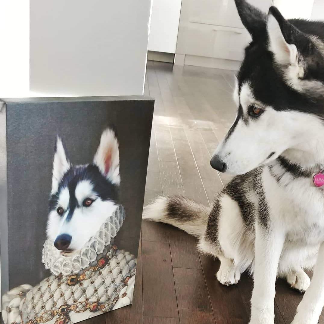 The Princess - Custom Pet Canvas-CustomLove