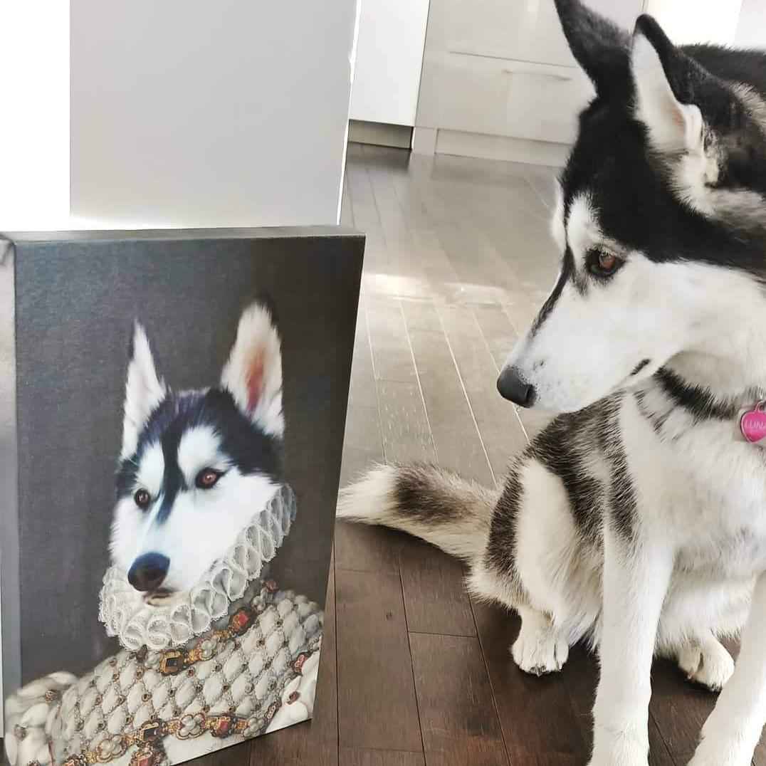 The Princess - Custom Pet Canvas - CustomLove