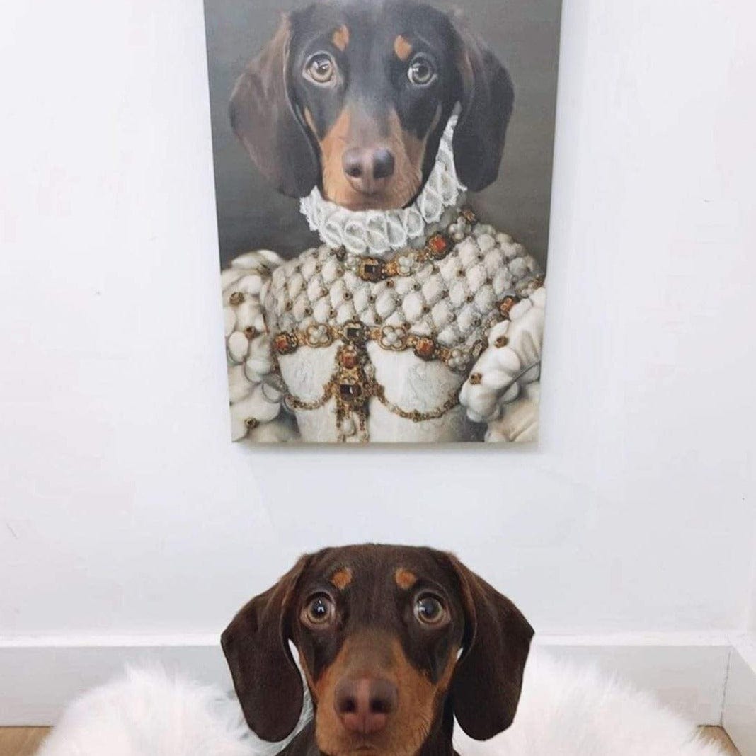 The Princess - Custom Pet Canvas-CustomLove