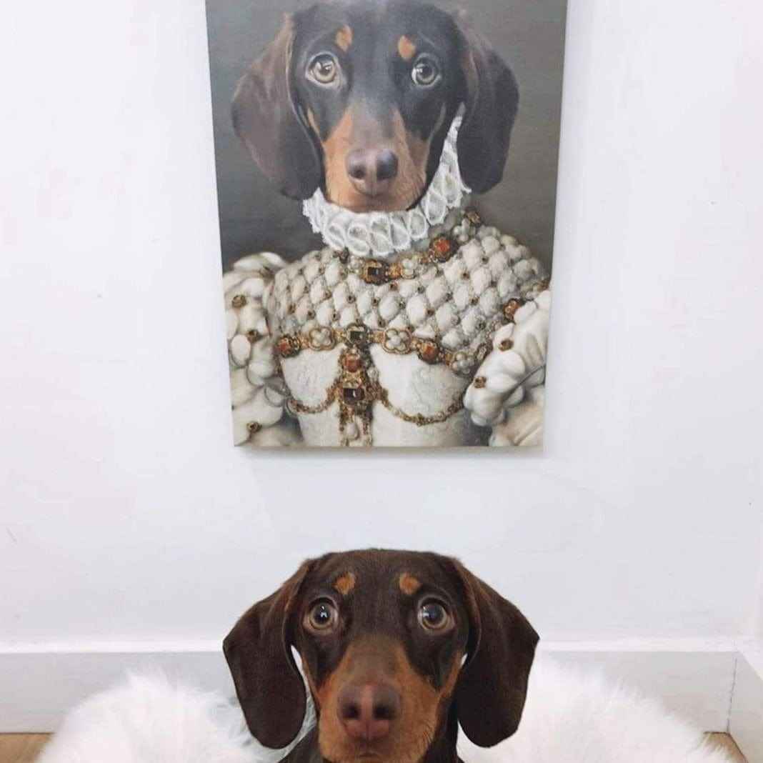 The Princess - Custom Pet Canvas - CustomLove