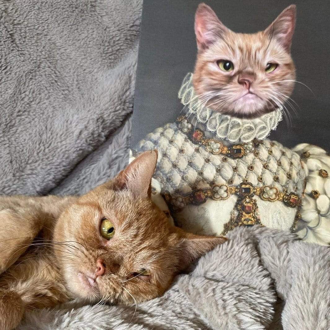 The Princess - Custom Pet Canvas-CustomLove