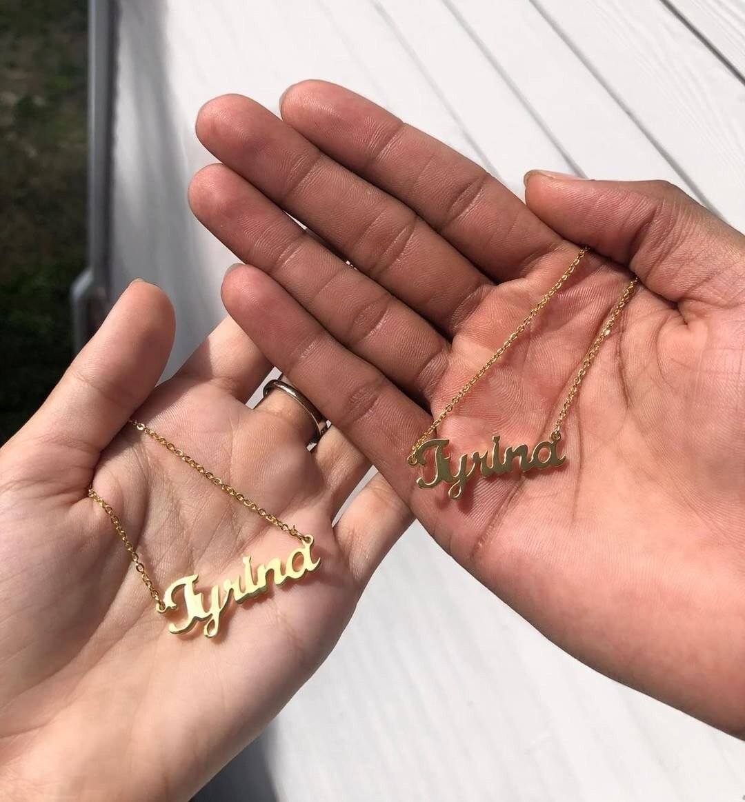 The Essential Name Necklace-CustomLove
