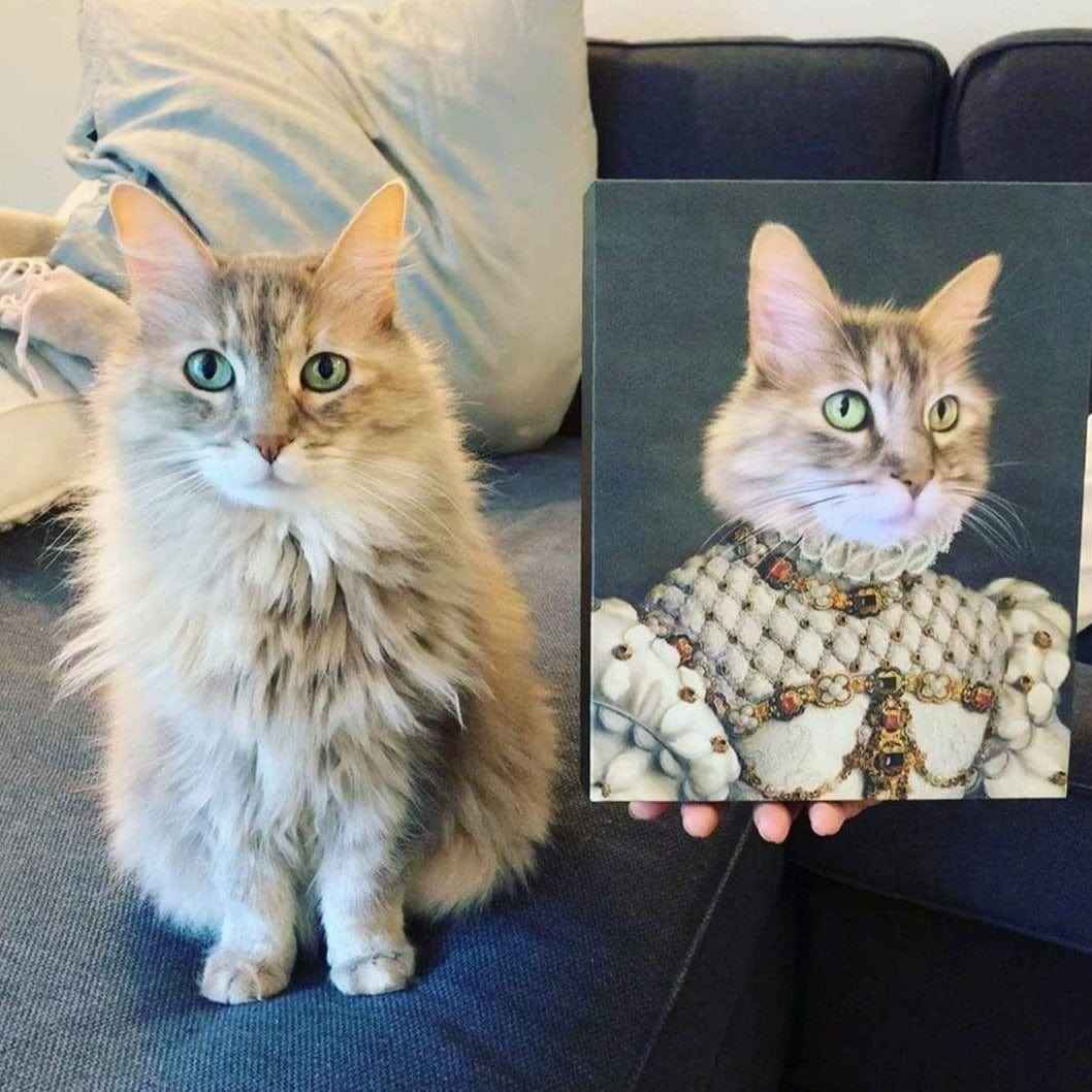 The Princess - Custom Pet Canvas - CustomLove