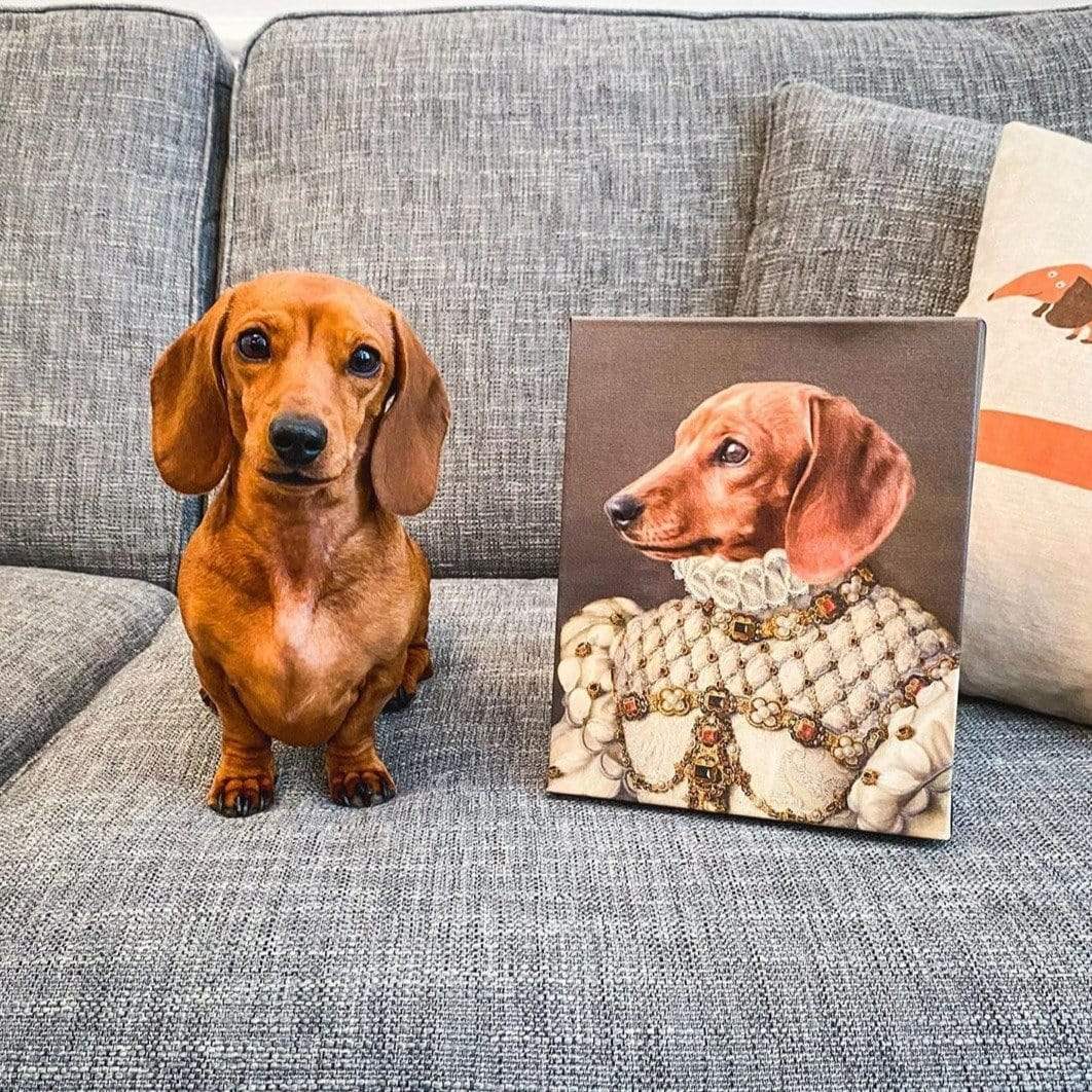 The Princess - Custom Pet Canvas-CustomLove
