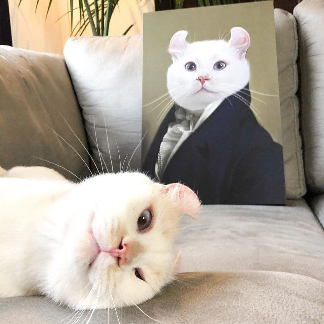 The Ambassador - Custom Pet Canvas-CustomLove