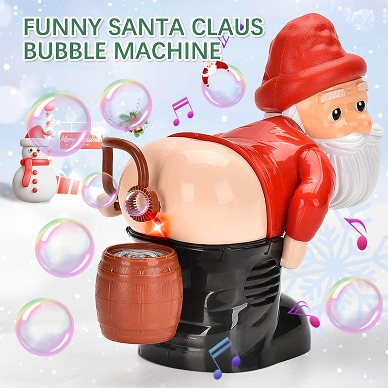 🎅Funny Santa Bubble Blowing Machine🎄-CustomLove