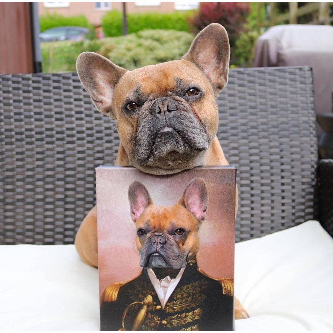 The General - Custom Pet Canvas-CustomLove