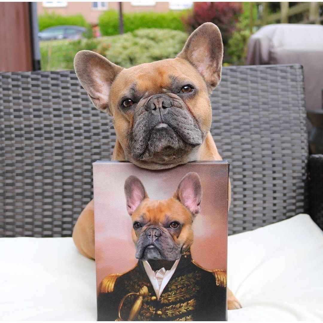 The General - Custom Pet Canvas - CustomLove