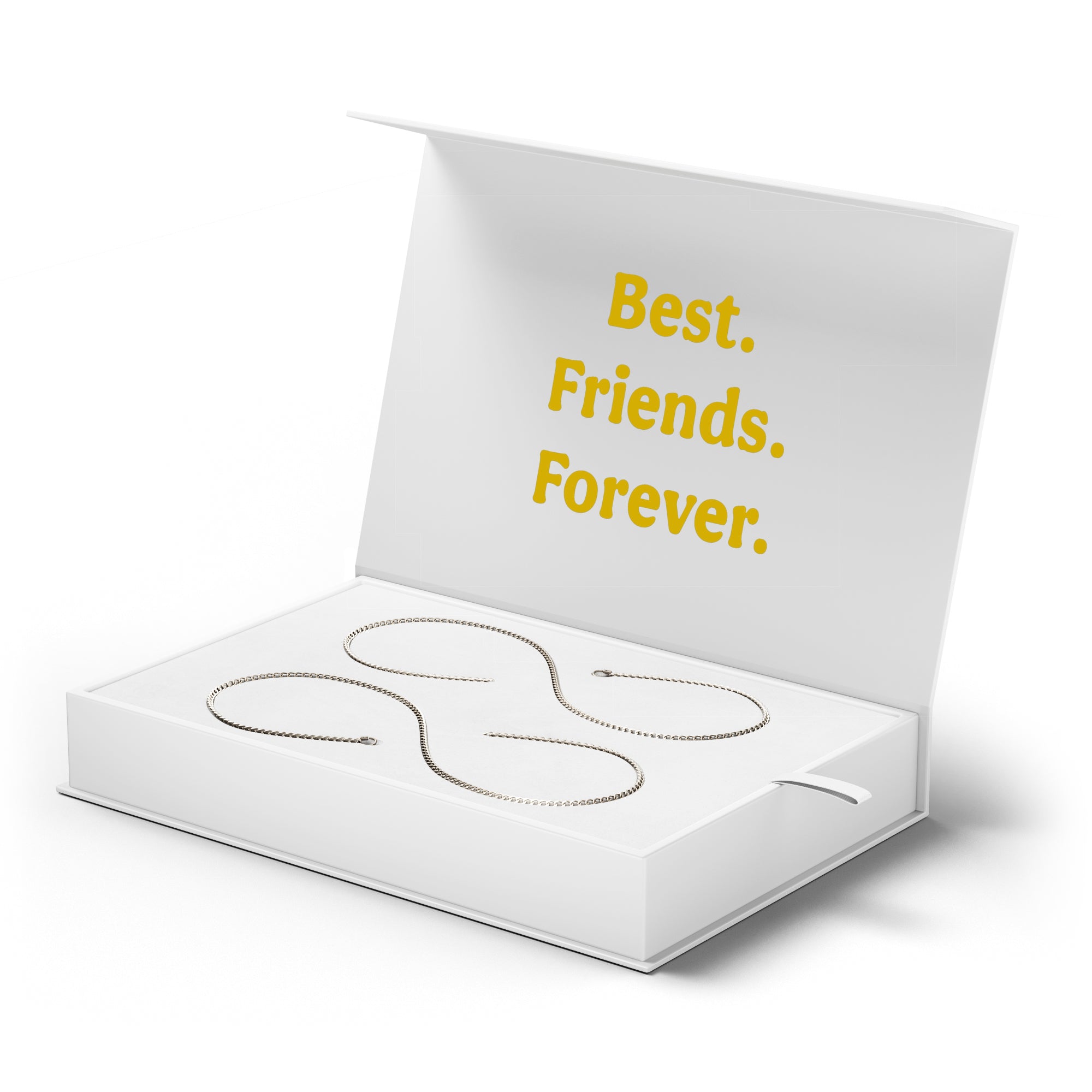 Locked Permanent Matching Friendship Bracelets-CustomLove