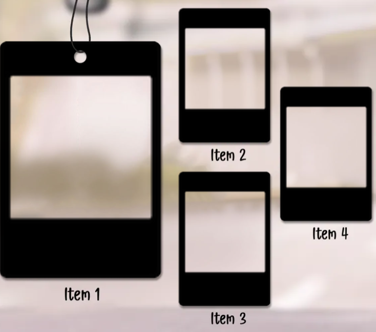 Personalized Car Air Freshener-CustomLove