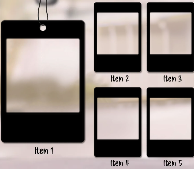 Personalized Car Air Freshener-CustomLove