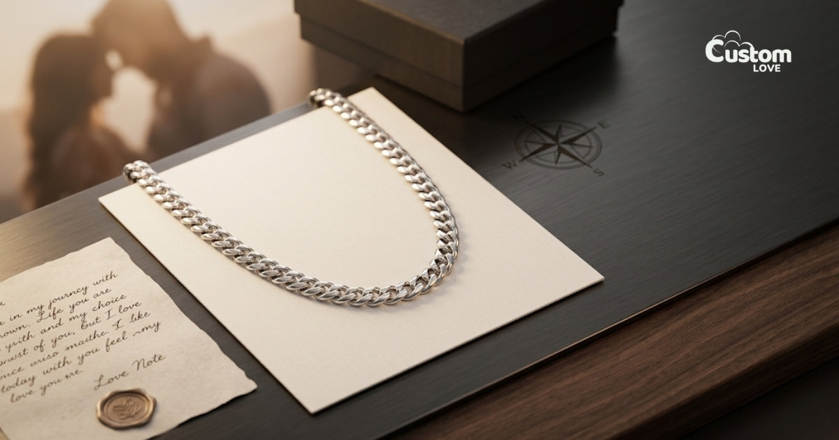 12 Unique Designs When You Buy Promise Chain for Him - CustomLove