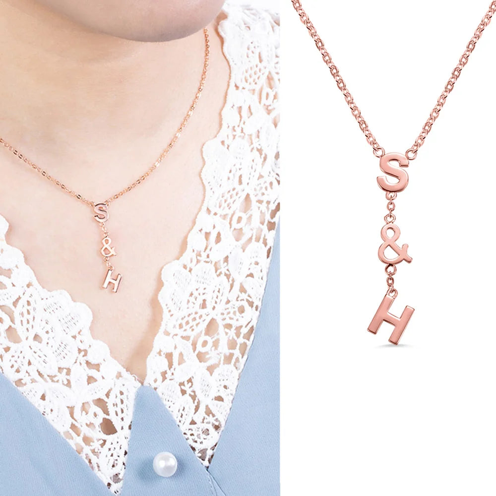 User-defined Initial Necklace