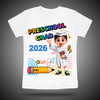 Personalized Preschool & Kindergarten Graduation Shirt
