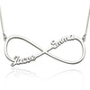 Infinity Necklace with Two Names