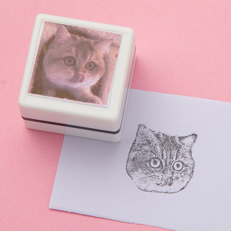 Personalized Pet Portrait Stamp