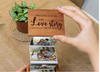 Every Love Story Is Beautiful - Personalized Wooden Photo Box